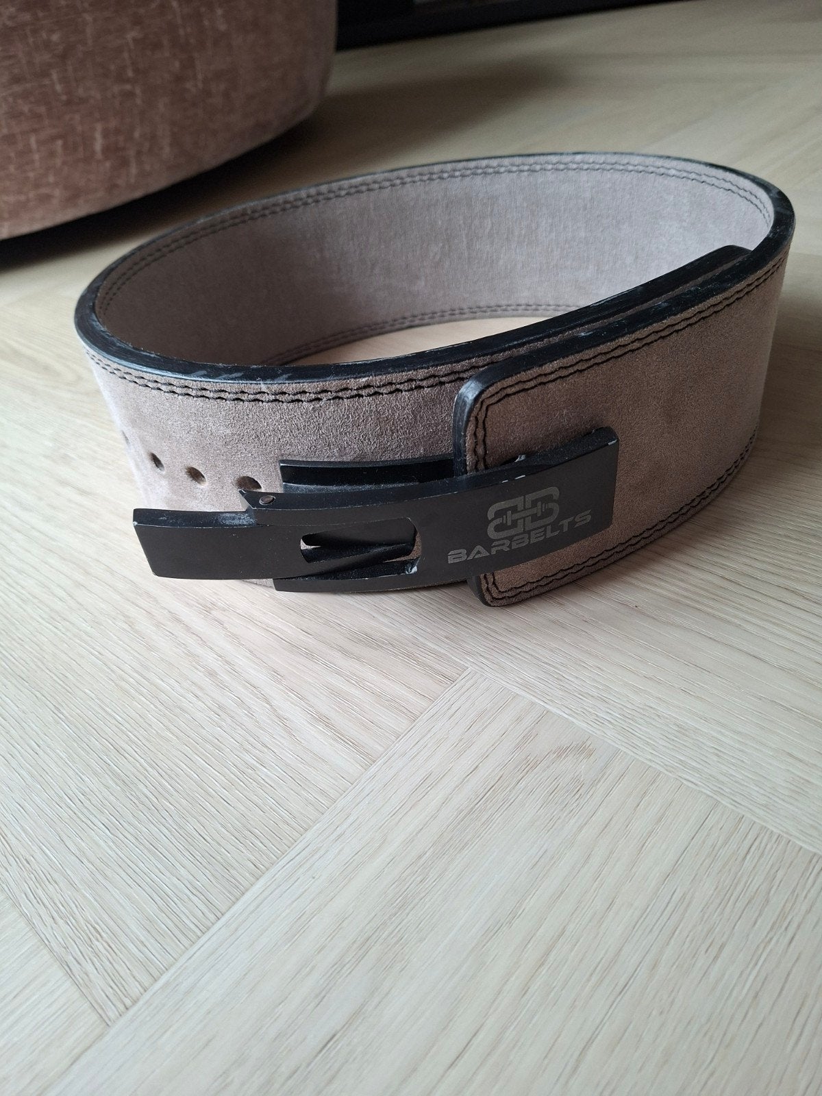Barbelts Halterriem / Gewichthefriem, Ophalen of Verzenden, Zo goed als nieuw, Rug, Halterriem