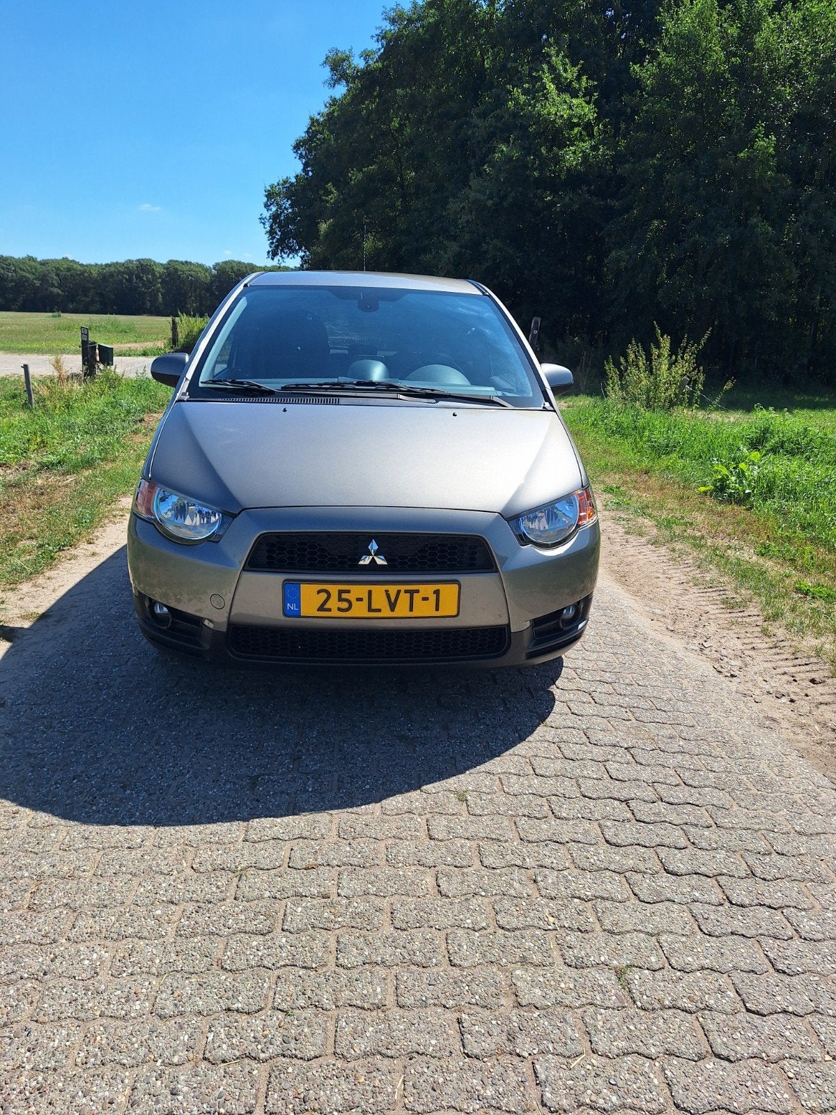 Mitsubishi Colt 1.3 5-DR AUT 2010 Grijs 69125km !, Auto's, Mitsubishi, 31 €/maand, Colt, Origineel Nederlands, Particulier