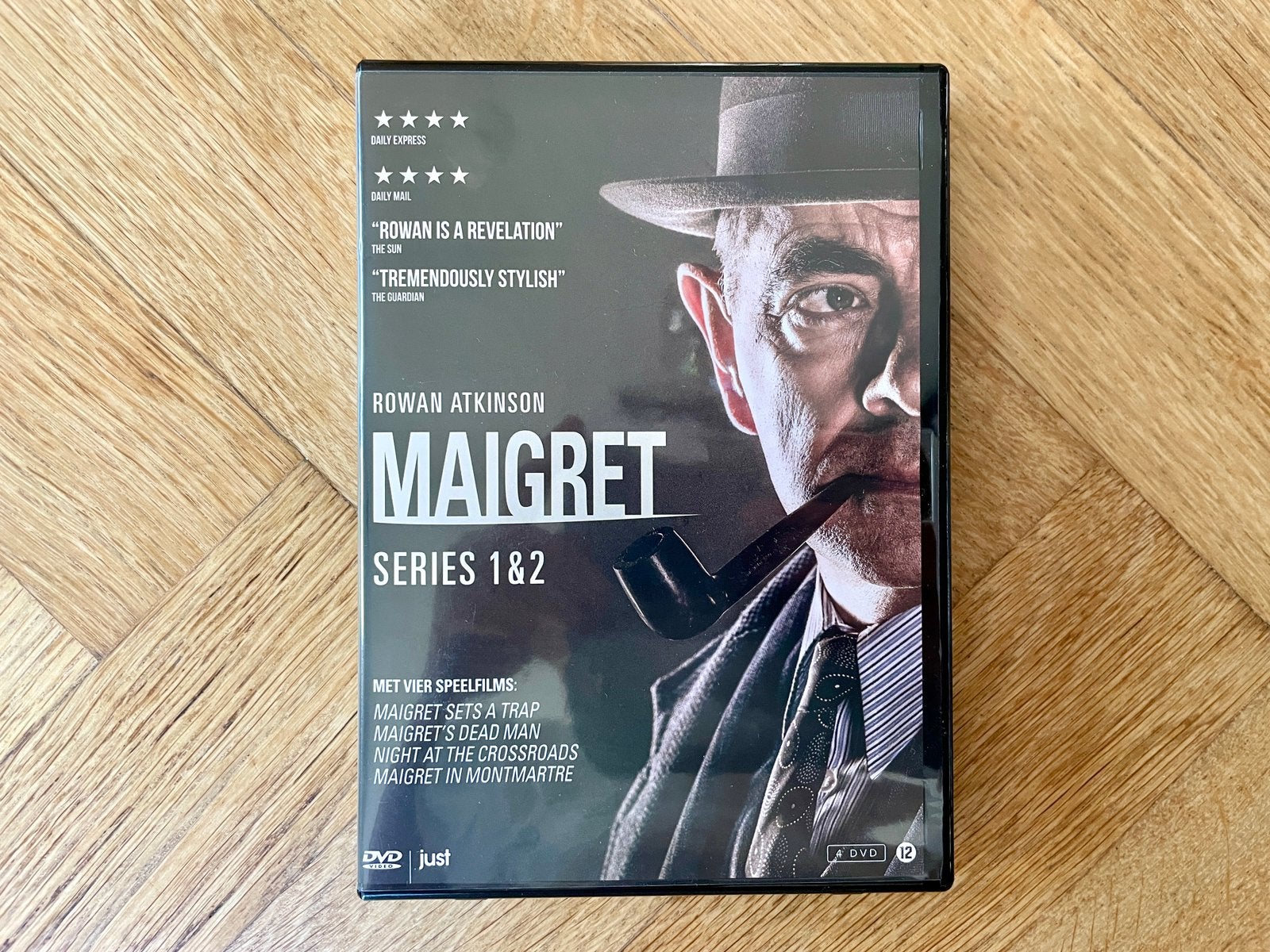 Maigret - Serie 1 en 2 op DVD (krasvrij, met NL), Boxset, Ophalen of Verzenden, Zo goed als nieuw, Vanaf 12 jaar