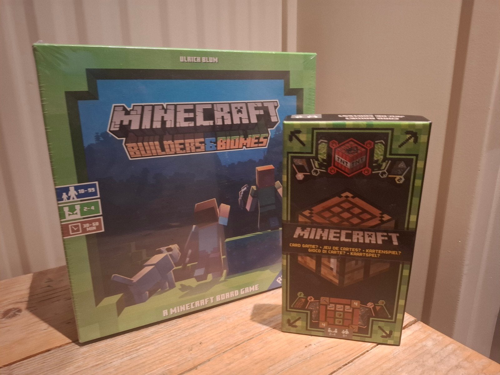 Minecraft Builders & Biomes + Minecraft Kaartspel (Nieuw), Ophalen of Verzenden, Nieuw