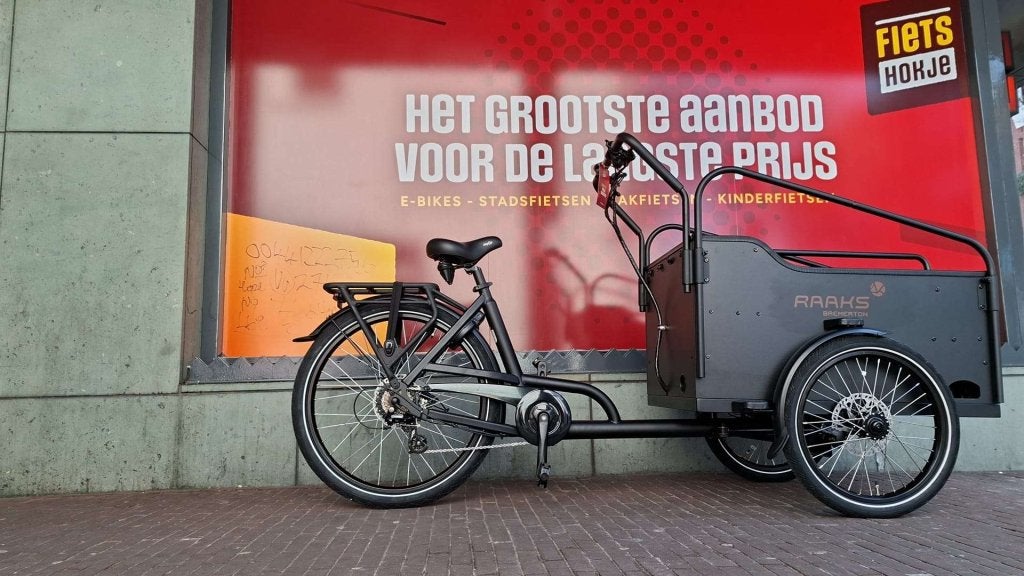 Fietshokje Haarlem: Raaks Bremerton e-bakfiets NIEUW, Niet ingevuld, 4 kinderen of meer, Niet ingevuld, Nieuw