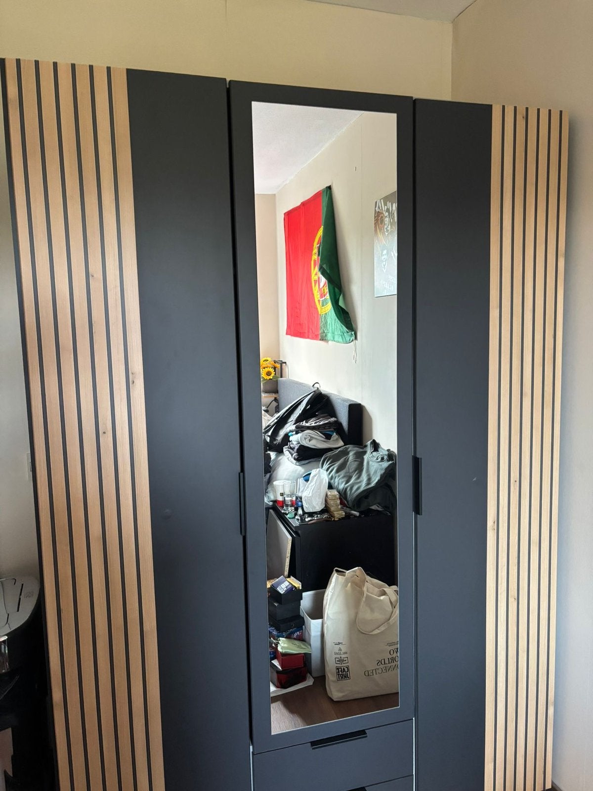 Kledingkast 135x200, Huis en Inrichting, Kasten | Kledingkasten, Ophalen, Zo goed als nieuw, 50 tot 75 cm, 150 tot 200 cm