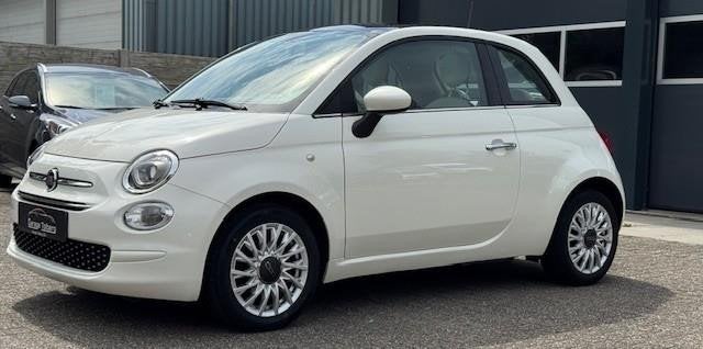 Fiat 500 1.2 Lounge met panorama dak, heeft nog maar 57147 k, Auto's, Voorwielaandrijving, Gebruikt, 1242 cc, 4 stoelen