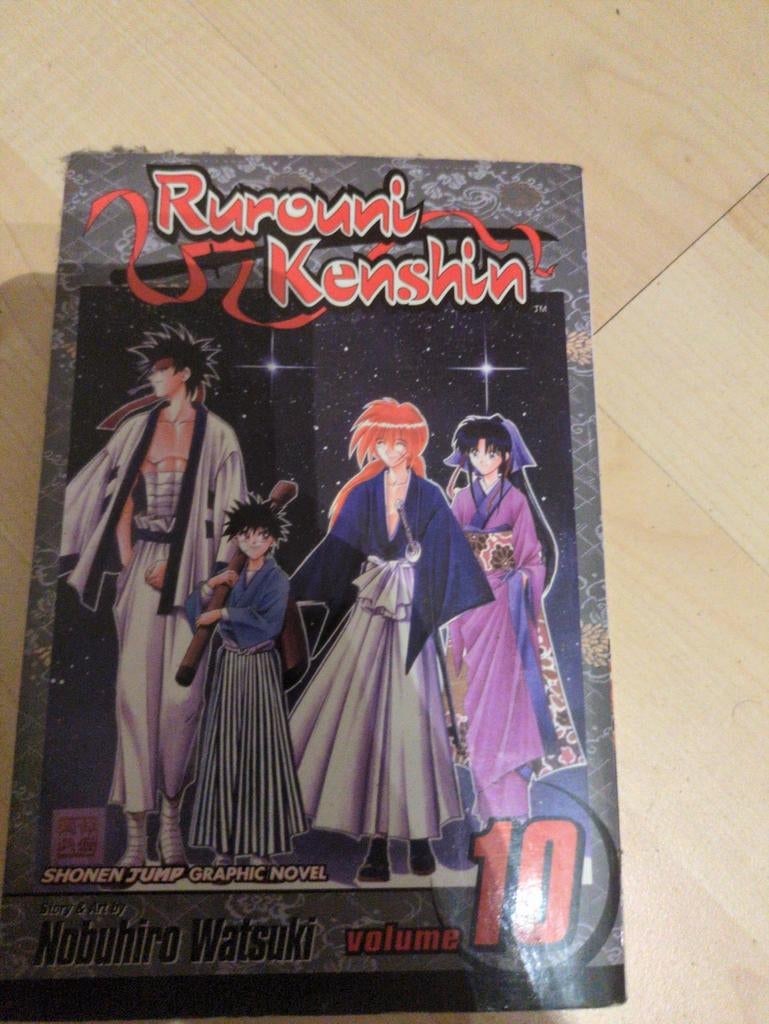 Rurouni Kenshin Volume 10 - Shonen Jump Graphic Novel, Eén stripboek, Ophalen of Verzenden, Gelezen, Nobuhiro Watsuki