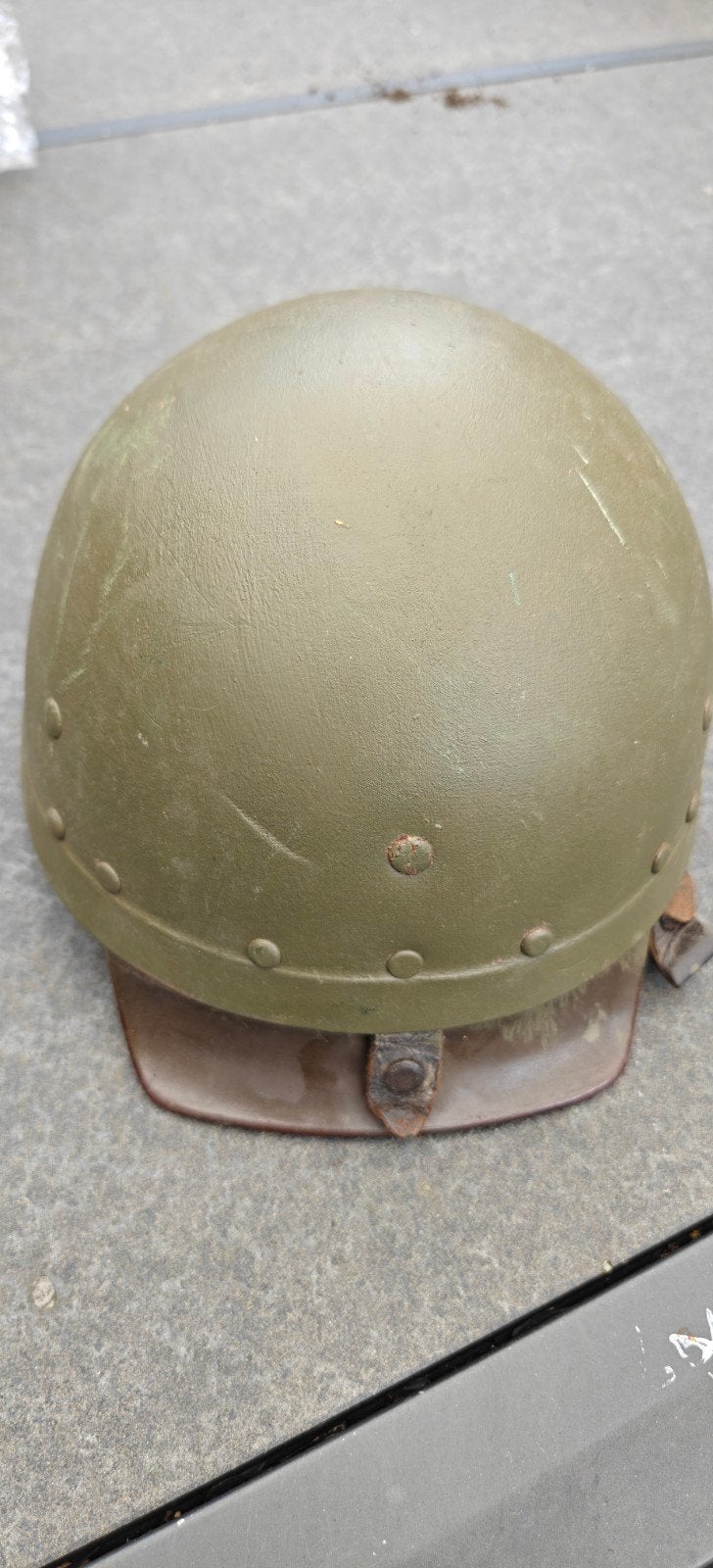 Franse M58 Tankhelm., Ophalen of Verzenden, Landmacht, Overige gebieden
