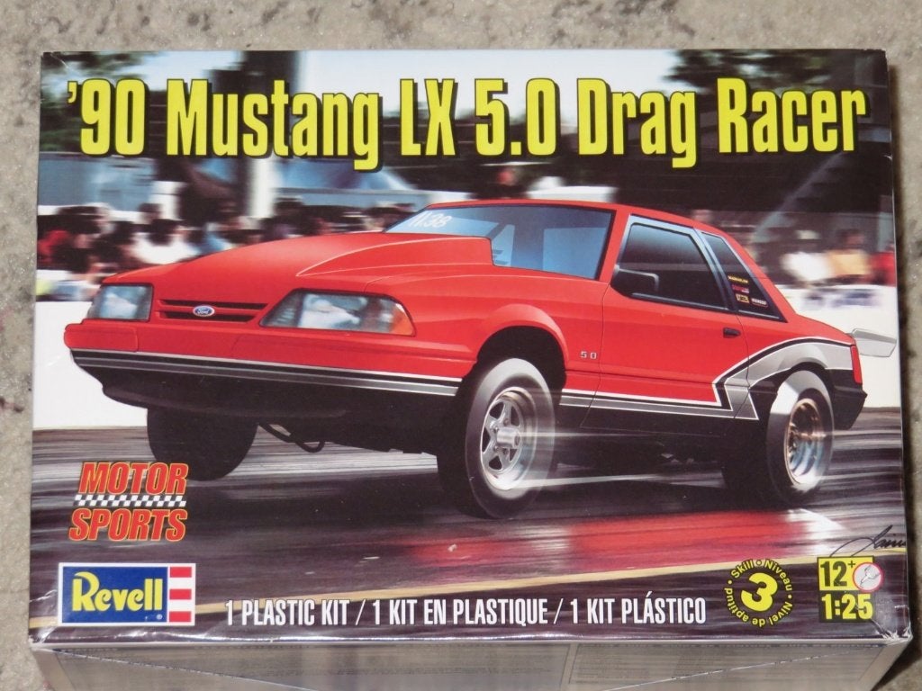 Bouwdoos 1990 Ford Mustang LX5.0 Revell, Auto, Revell, Groter dan 1:32, Nieuw