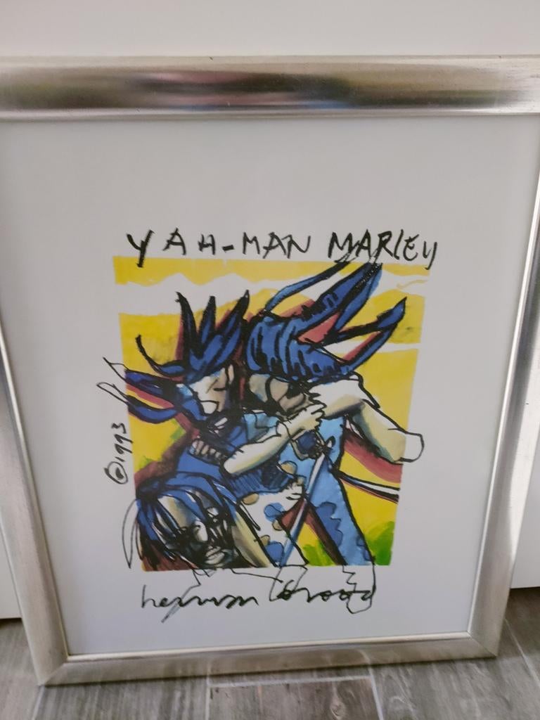 Herman brood, Antiek en Kunst, Kunst | Litho's en Zeefdrukken, Ophalen