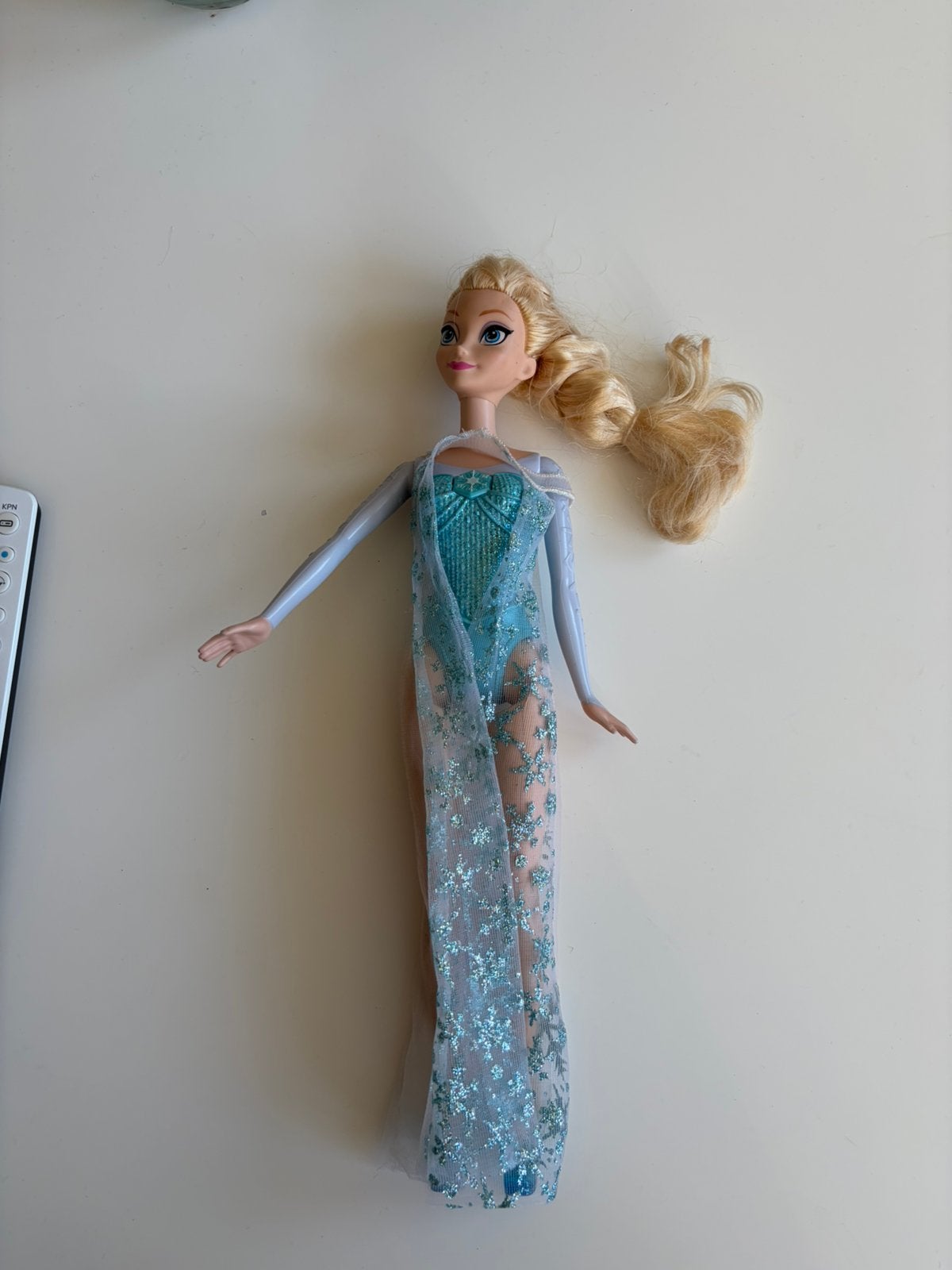 Mattel Disney frozen zingende Elsa, Ophalen of Verzenden, Gebruikt, Pop