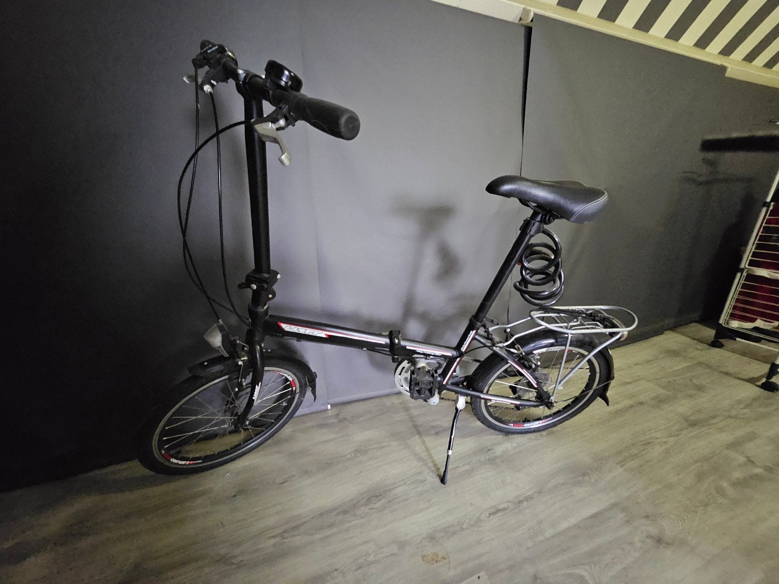 Opvouwbare fiets met versnellingen -  1 x gebruikt, Fietsen en Brommers, Fietsen | Vouwfietsen, Ophalen