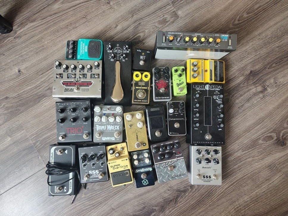 Effectpedalen(Gamechanger Keeley Wampler Vertex Digitech), Ophalen of Verzenden, Zo goed als nieuw, Compressor
