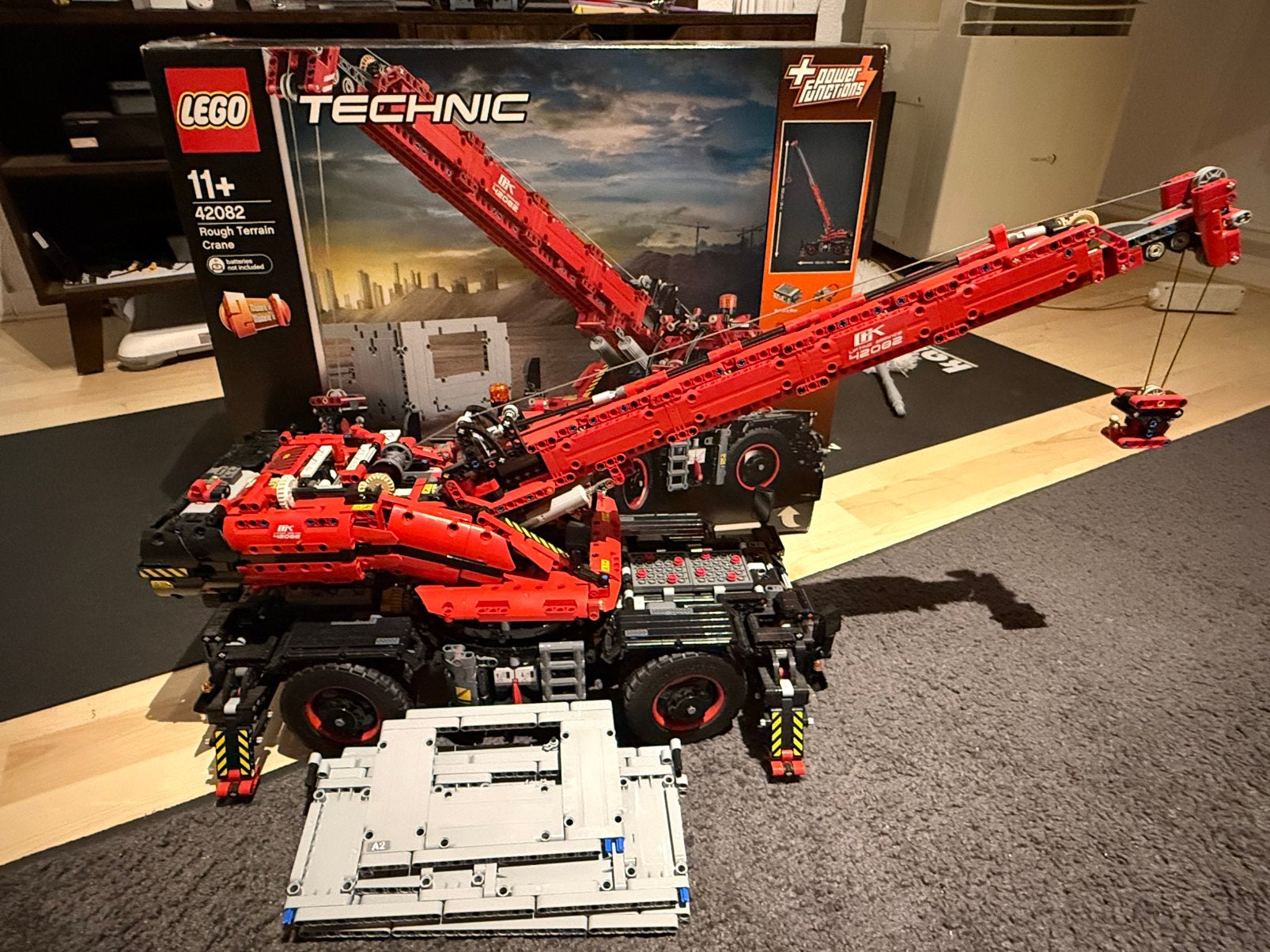 Lego Technic Kraan Voor Alle Terreinen, Lego, Ophalen of Verzenden, Zo goed als nieuw, Complete set