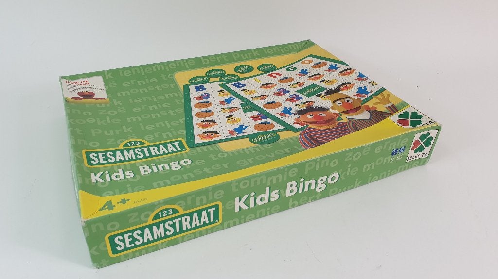 Sesamstraat Kids Bingo, Selecta 2005. 8C4, Tweedehands verkoop, Tweedehands verkoop, Gebruikt, Ophalen of Verzenden