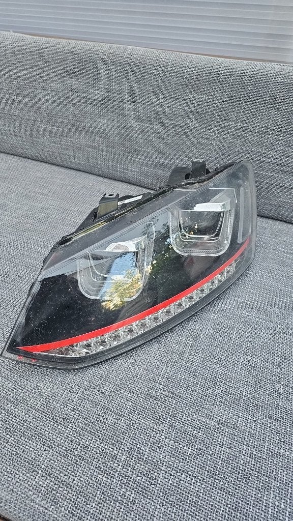 Polo GTI koplamp, Auto-onderdelen, Verlichting, Ophalen of Verzenden, Gebruikt, Volkswagen