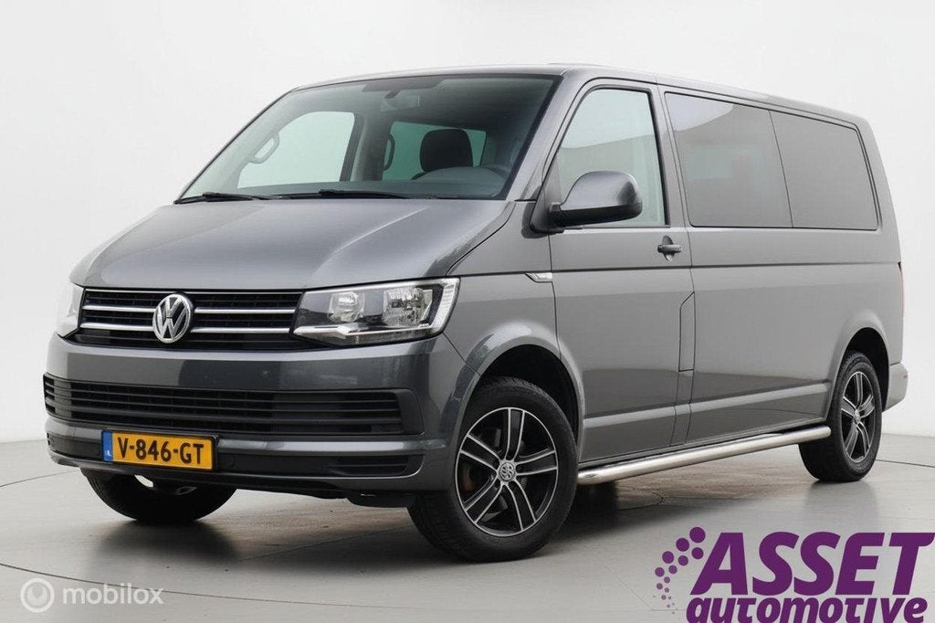 Volkswagen T6 Caravelle DC 2.0 TDI aut L2H1 navi | pdc, Auto's, Stof, Gebruikt, Euro 6, 4 cilinders