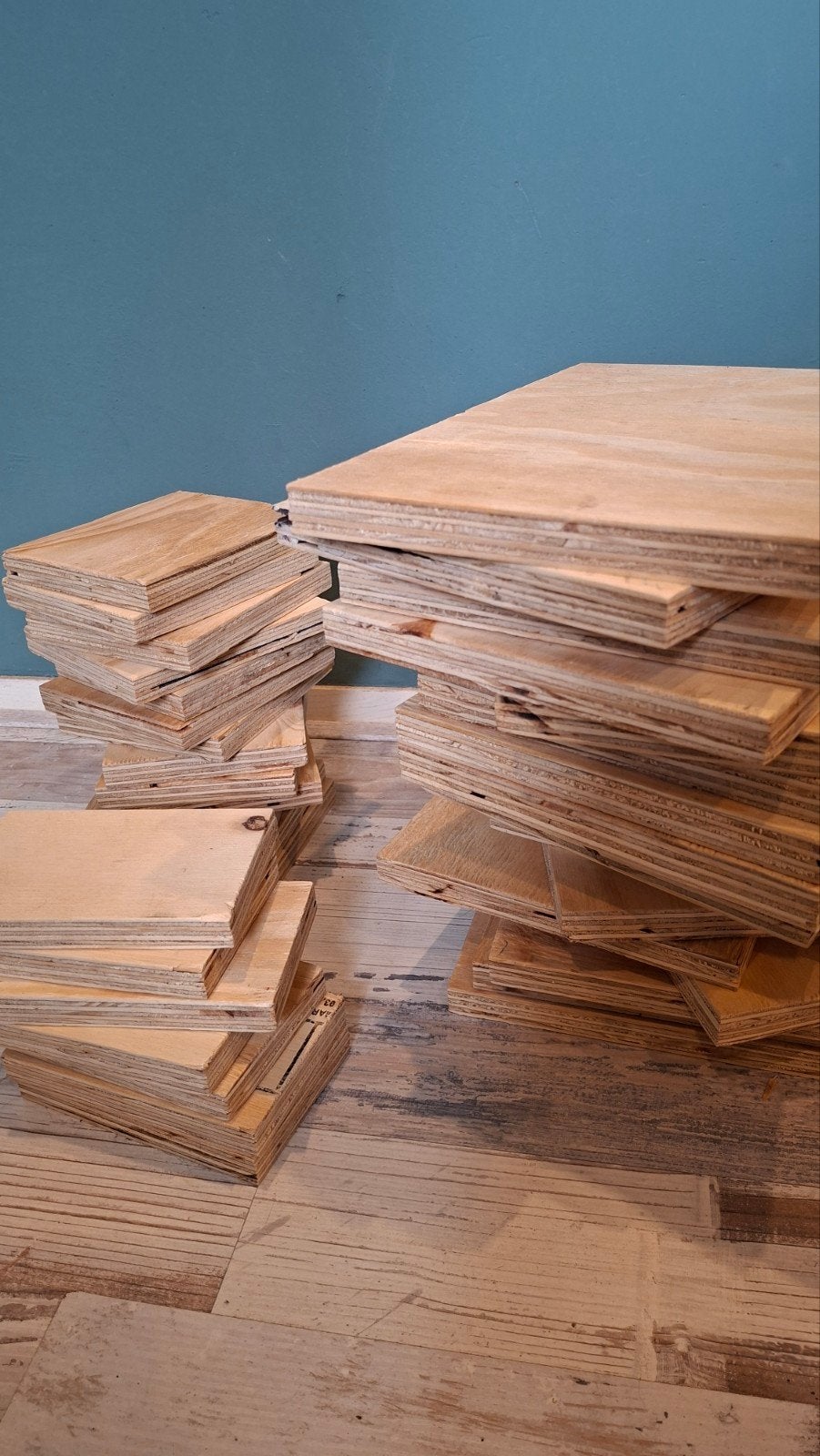 Partij underlayment plankjes 18 mm dik, Ophalen, Hout, Minder dan 20 mm