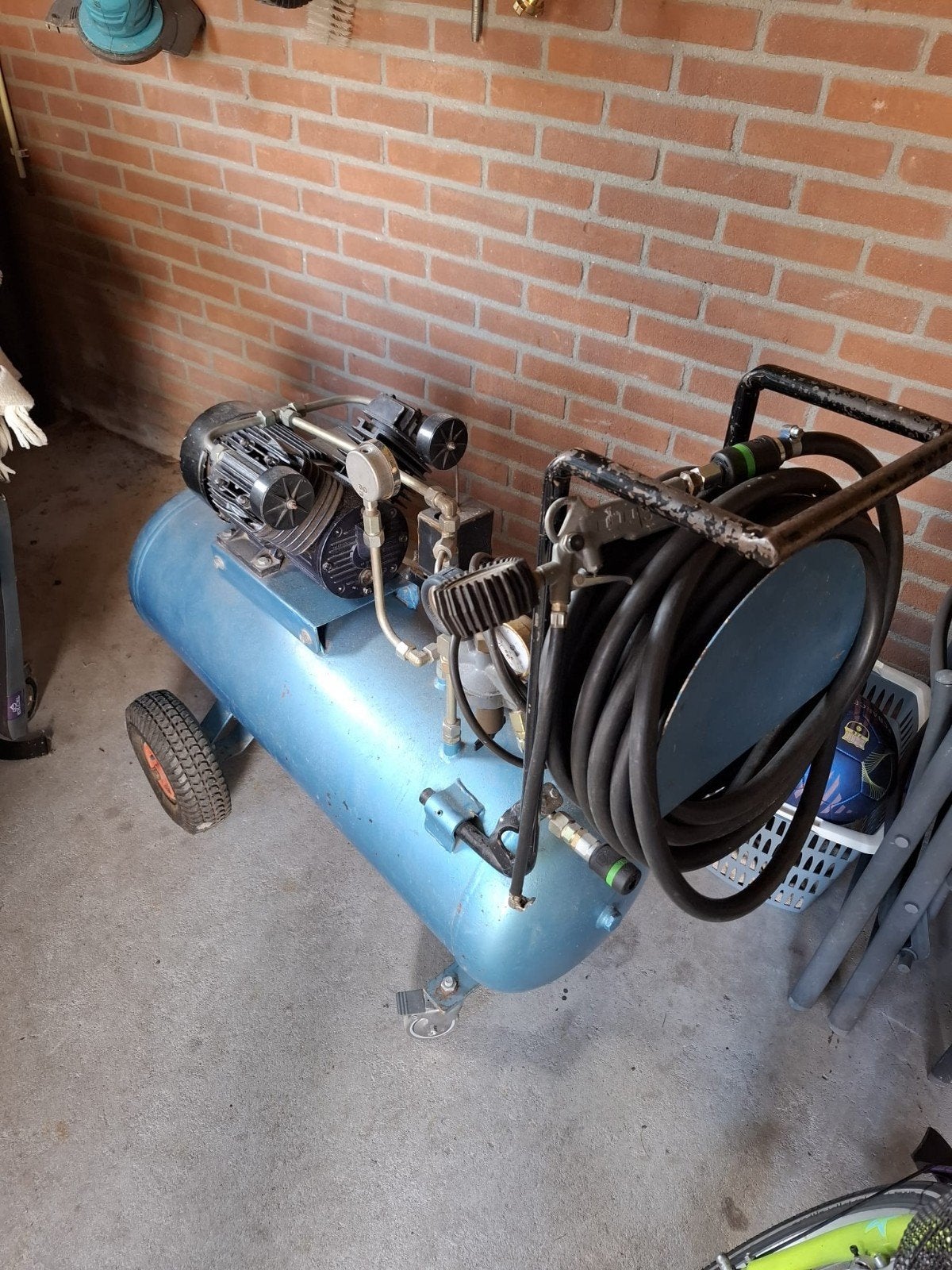 compressor, Ophalen, Minder dan 200 liter/min