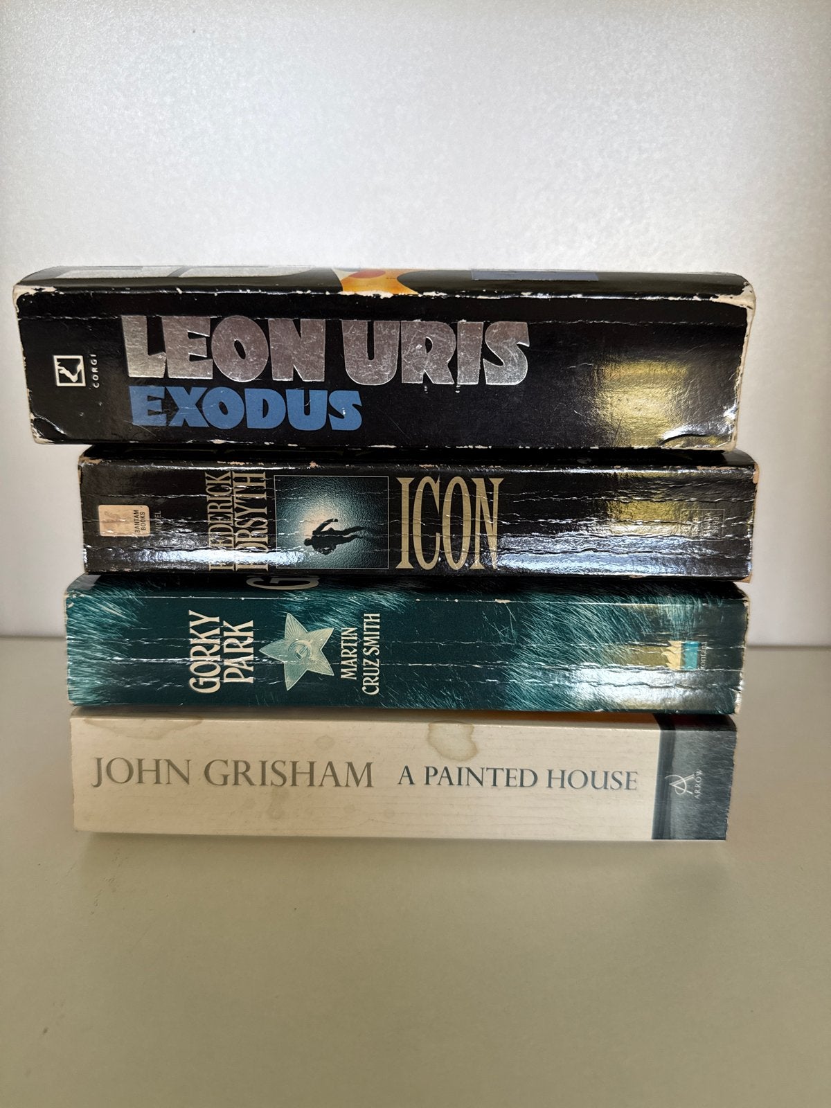 Boekenpakket: Leon Uris, Frederick Forsyth, Martin Cruz Smit, Boeken, Ophalen, Gelezen