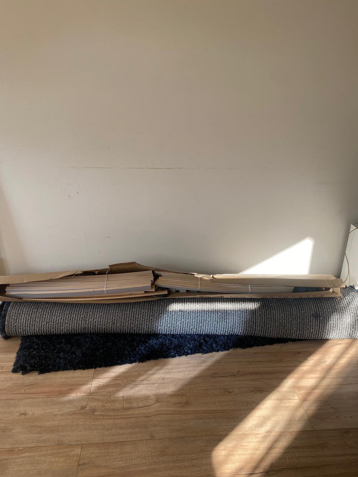 Ikea bedlines, Ophalen, Zo goed als nieuw, Laminaat