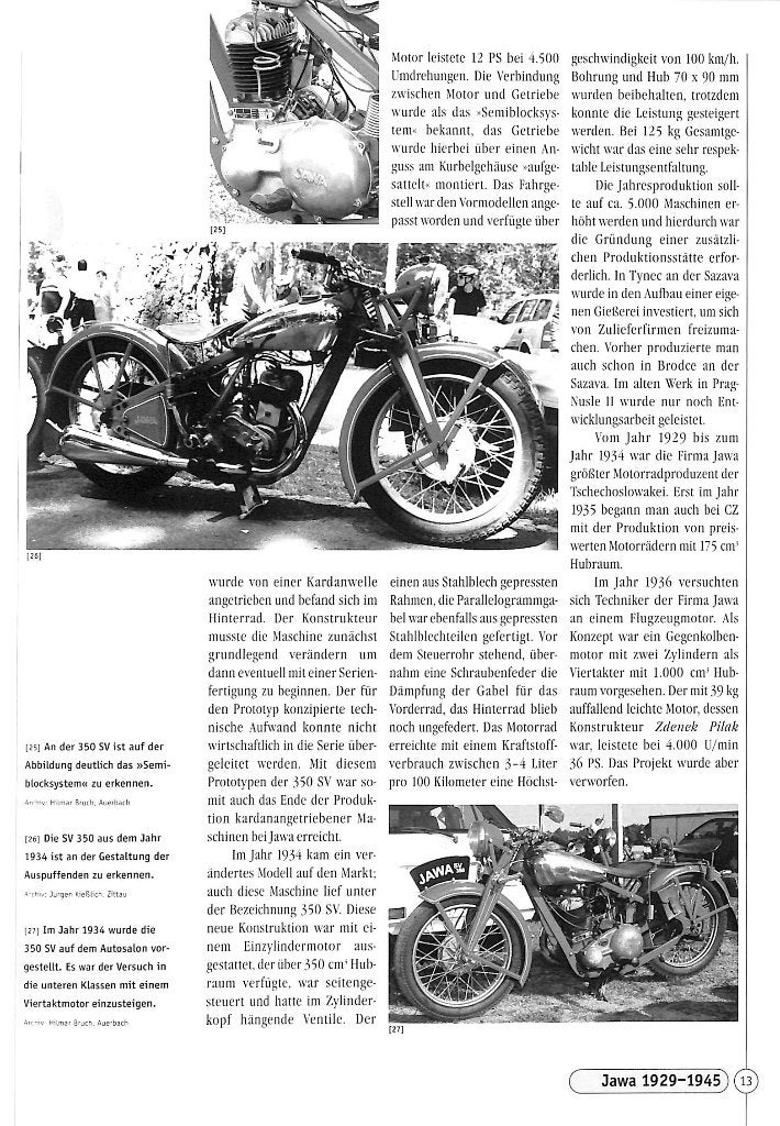 Jawa Motorrader, Verzenden, Nieuw, Jürgen Kiesslich, Merk of Model