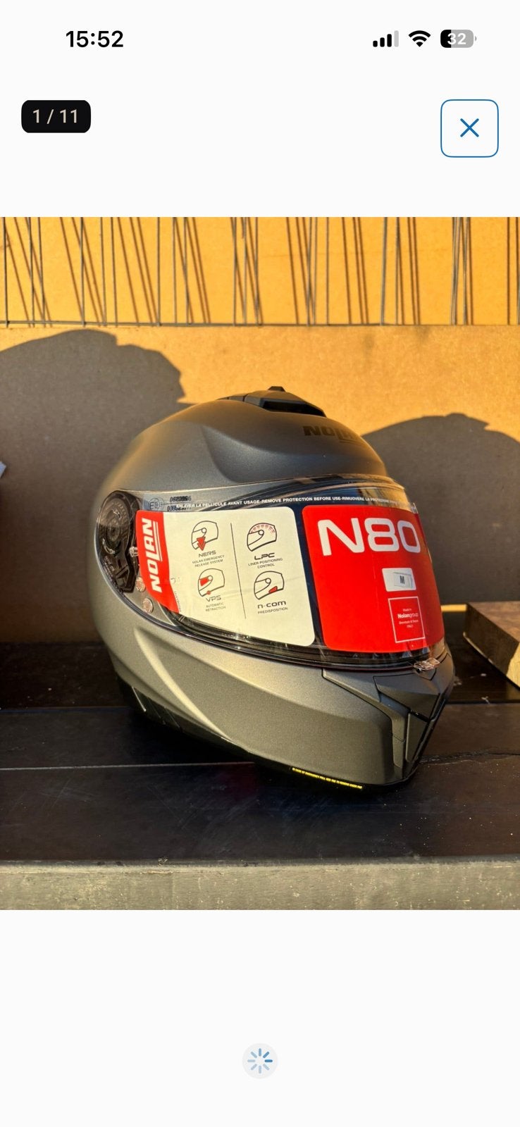 Nolan classic helm N80, Ophalen of Verzenden, Zo goed als nieuw