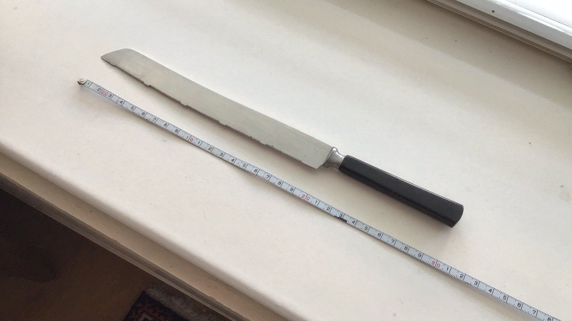 Stroma broodmes met bakelieten heft, Antiek en Kunst, Ophalen of Verzenden