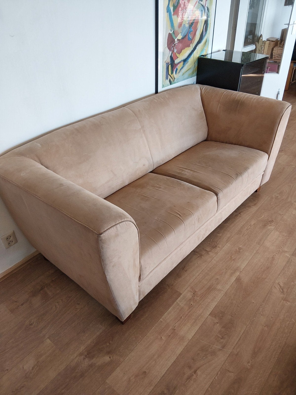 Bank gratis op te halen, Ophalen, Gebruikt, 150 tot 200 cm, Tweepersoons