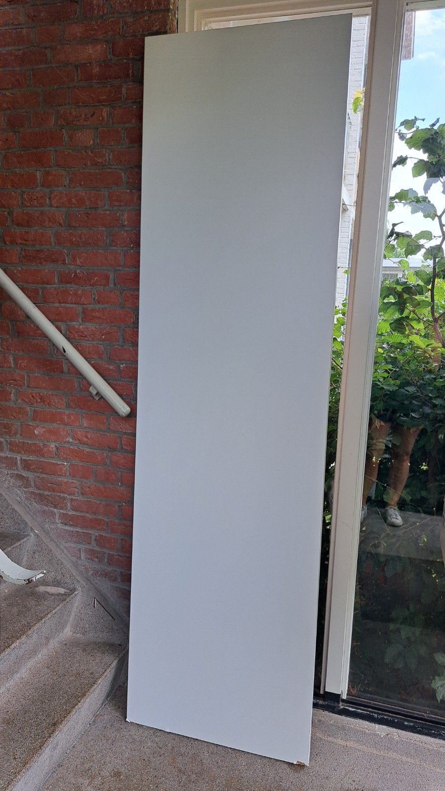 Gratis stevige witte plank, gebruikt als bureau, Ophalen, Gebruikt