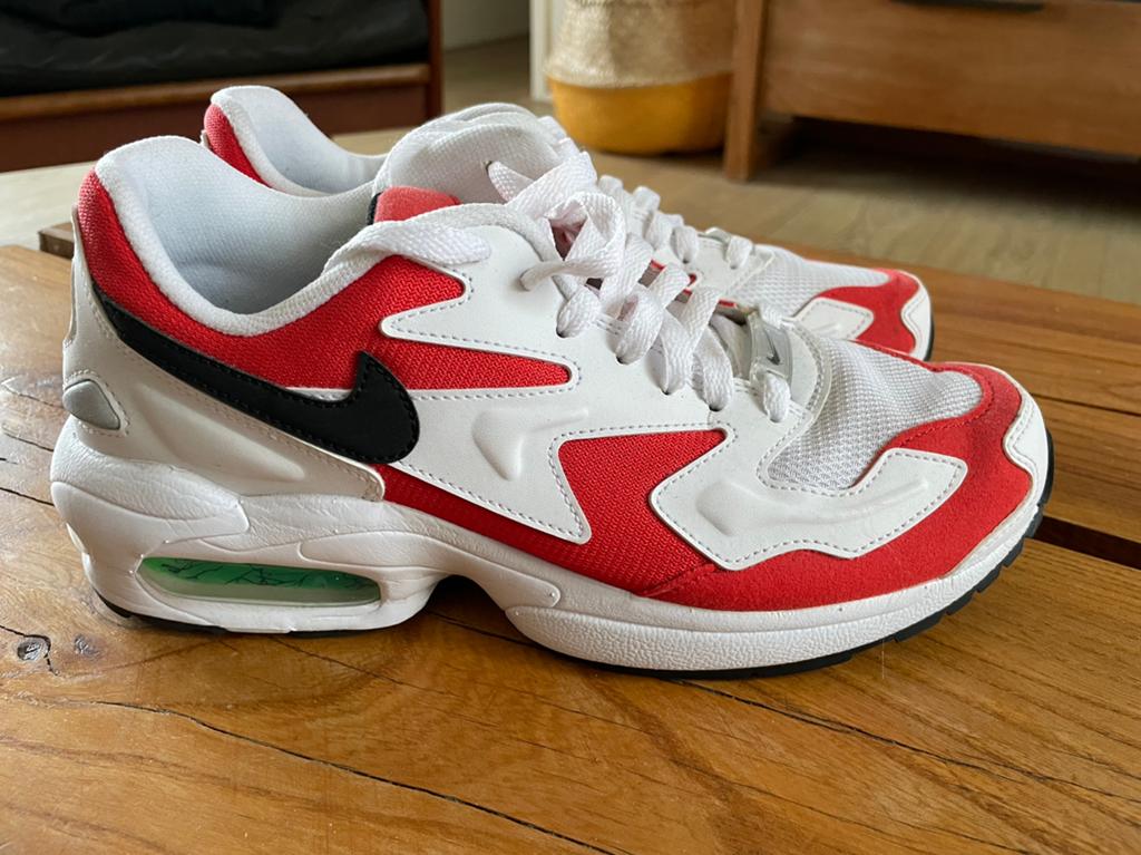Nieuwstaat Nike Air Max 2 40.5 US 7.5 Sneakers Patta, Wit, Ophalen of Verzenden, Sneakers of Gympen, Zo goed als nieuw