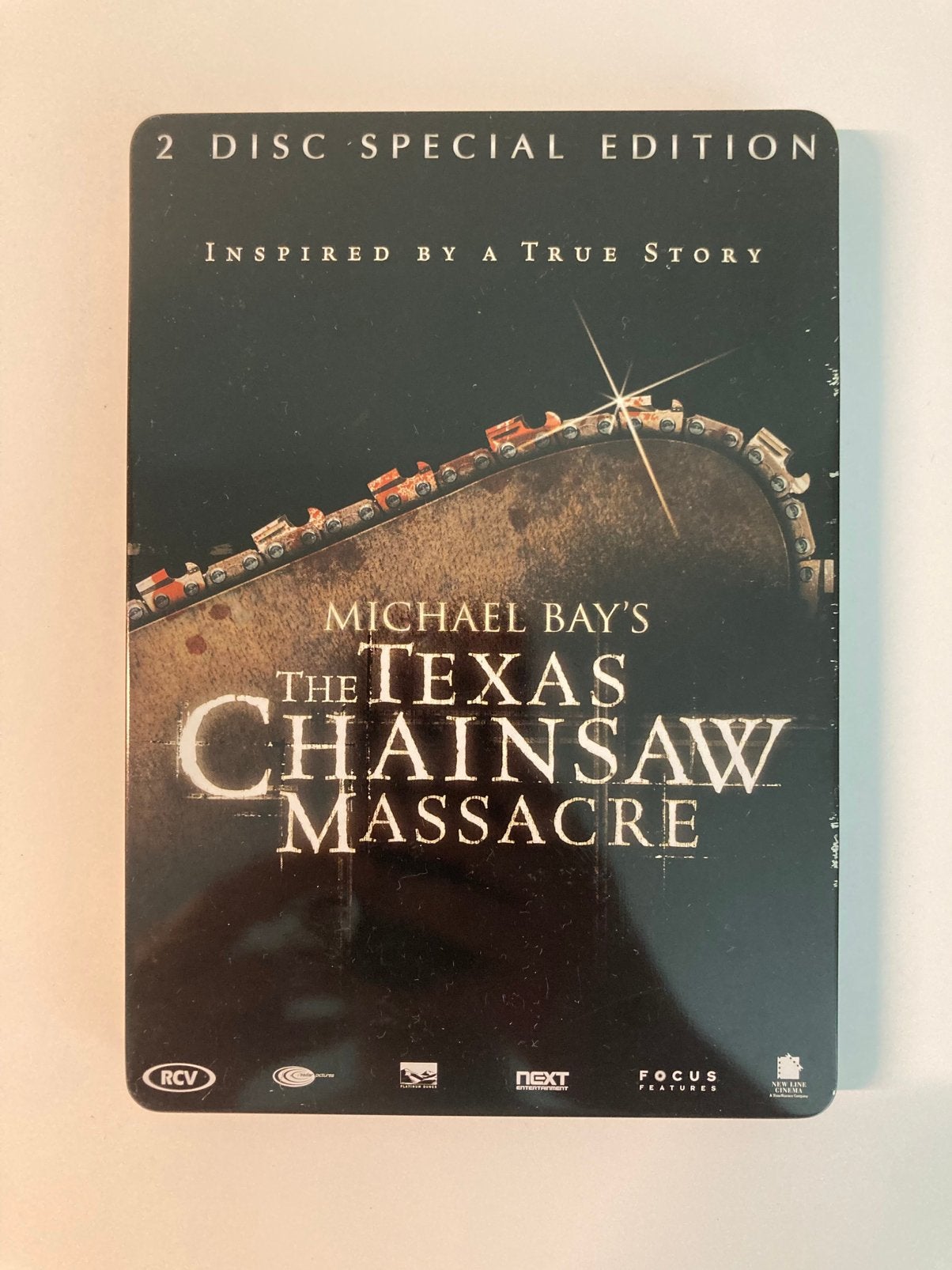 The Texas Chainsaw Massacre, 2003  / 2x DVD / Steelbook, Cd's en Dvd's, Dvd's | Horror, Vanaf 16 jaar, Ophalen of Verzenden, Zo goed als nieuw