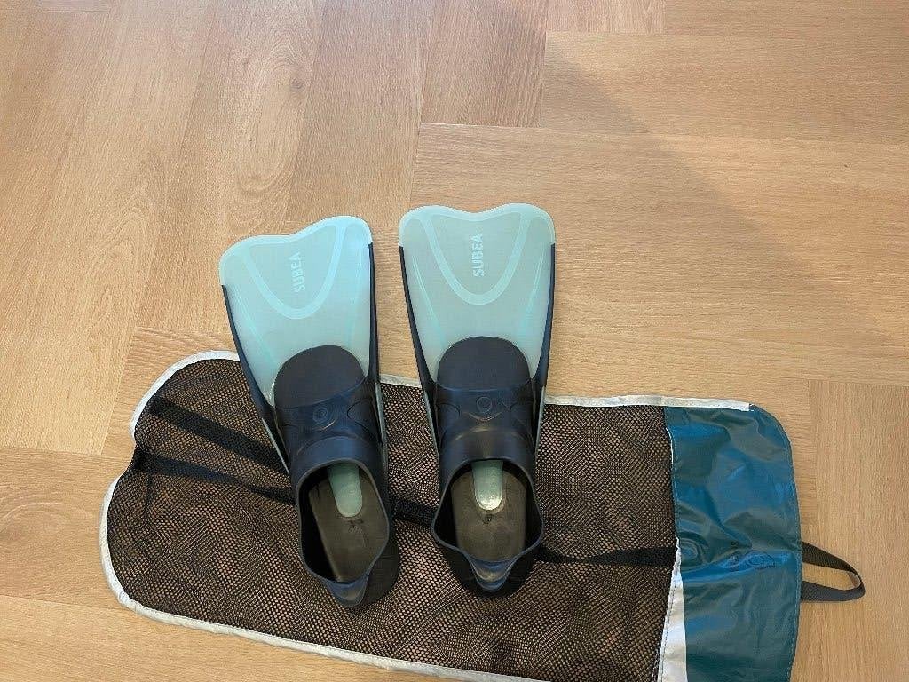 Duik/snorkelvinnen maat 42/43, Ophalen of Verzenden, Gebruikt, Snorkelvinnen