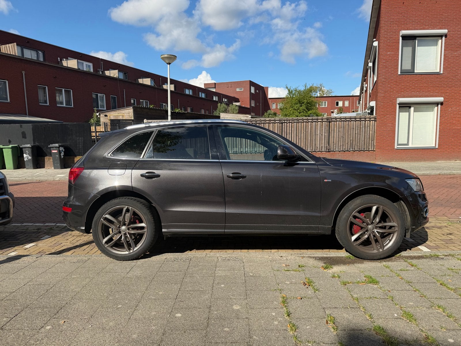 Audi Q5 2.0 Tfsi 132KW Quattro Tiptr 2017 Grijs, Auto's, Automaat, 4 cilinders, 179 pk, 14 km/l