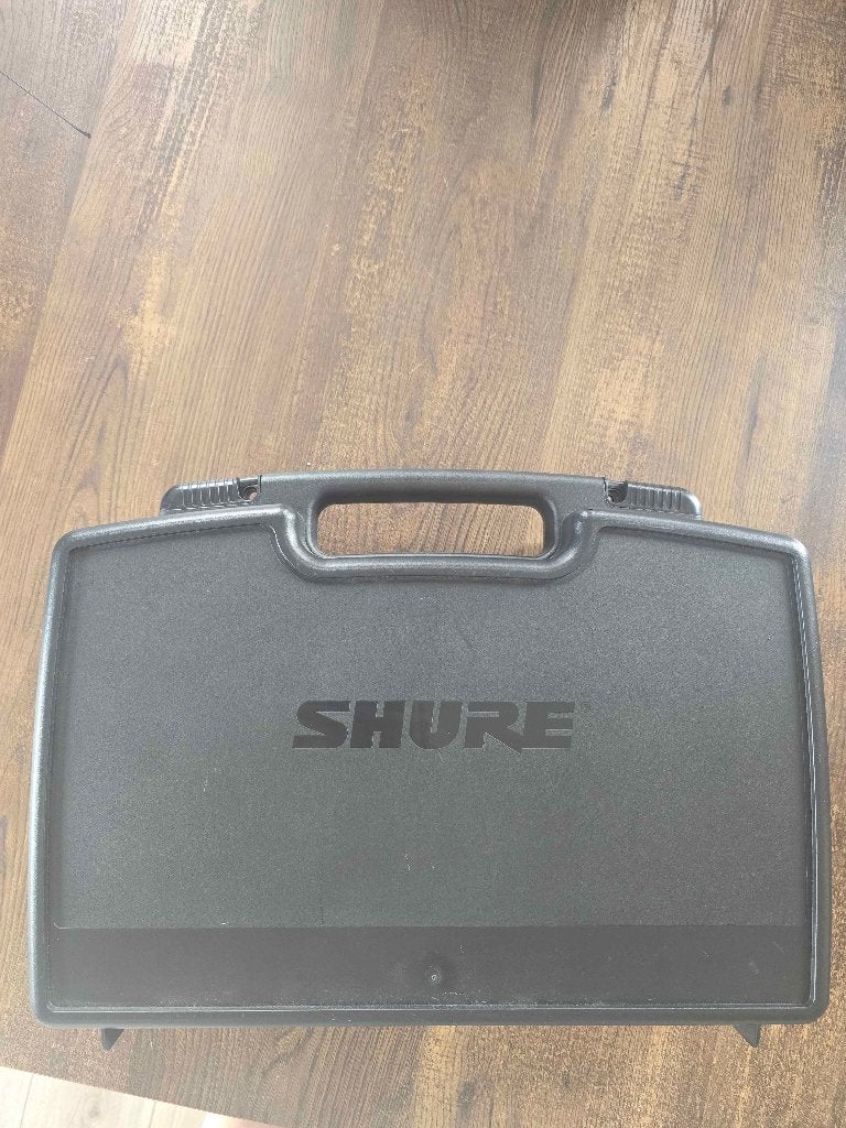 Shure PGX24 SM58 draadloze microfoonset + koffer, Ophalen of Verzenden, Gebruikt, Zangmicrofoon, Draadloos