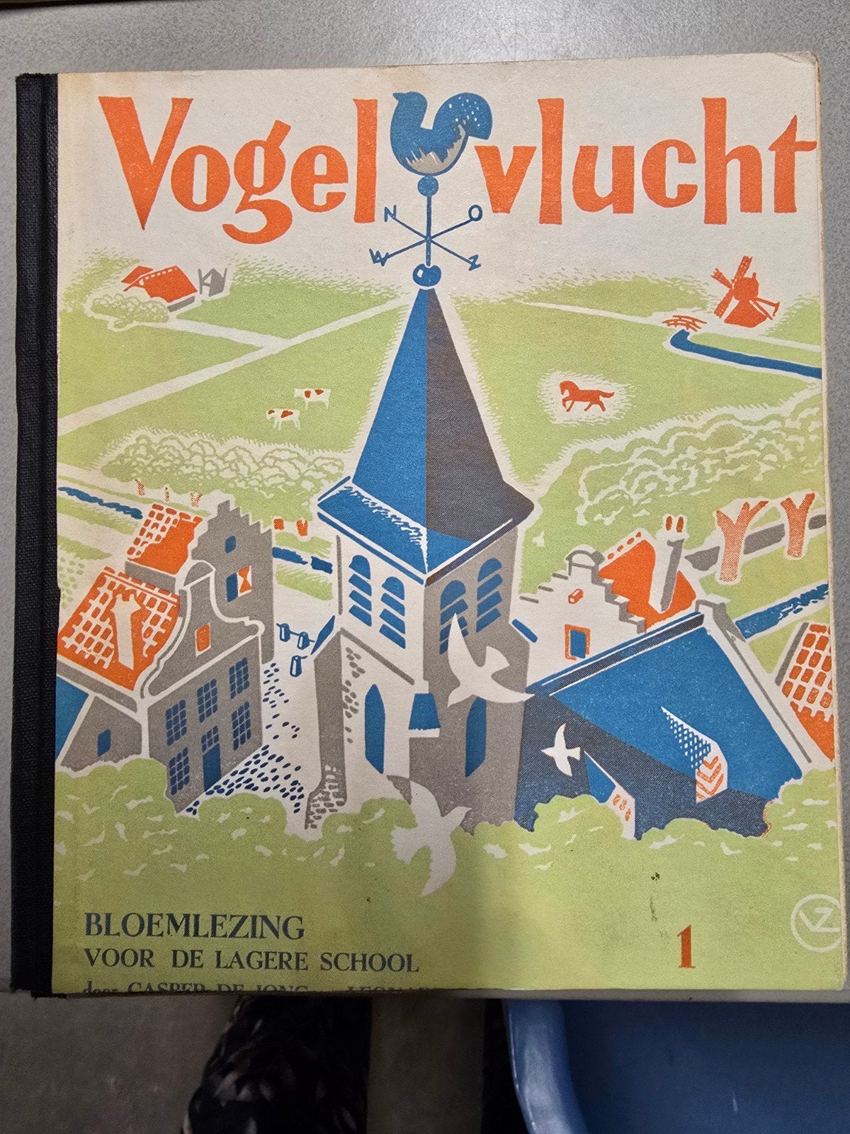 10 delen vogelvlugt schoolboekjes, Ophalen, Gelezen