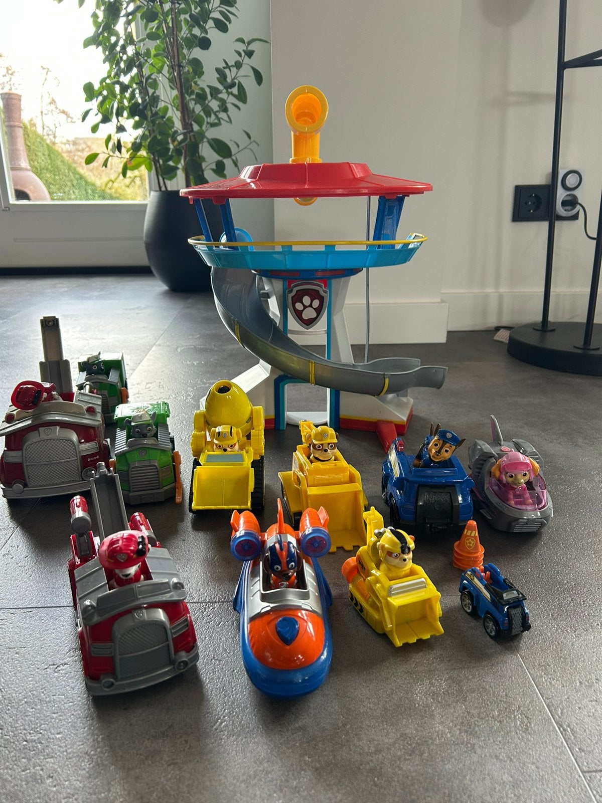 Paw Patrol uitkijktoren, Ophalen, Gebruikt