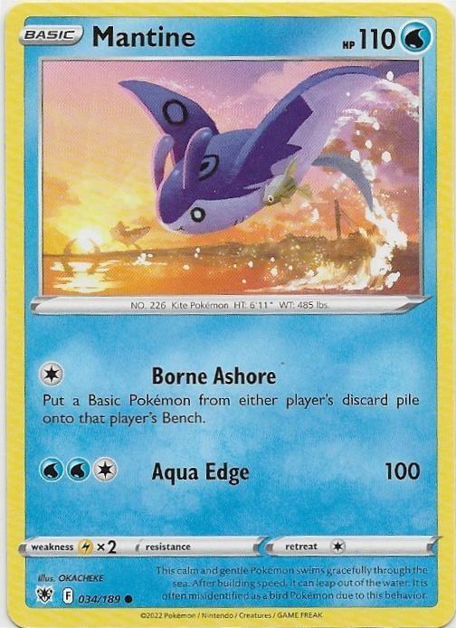 Astral Radiance,  Mantine [common] 34/196, Verzenden, Nieuw, Losse kaart