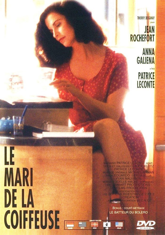 DVD LE MARI DE LA COIFFEUSE JEAN ROCHEFORT SEXY ANNA GALIENE, Verzenden, Alle leeftijden, Frankrijk, Zo goed als nieuw