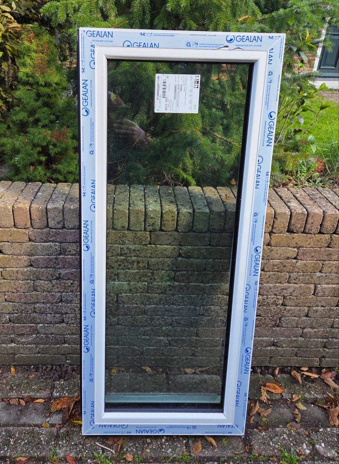 kunstof Gealan kozijn 566mm x 1270mm, Kunststof, Minder dan 75 cm, Raamkozijn, Nieuw
