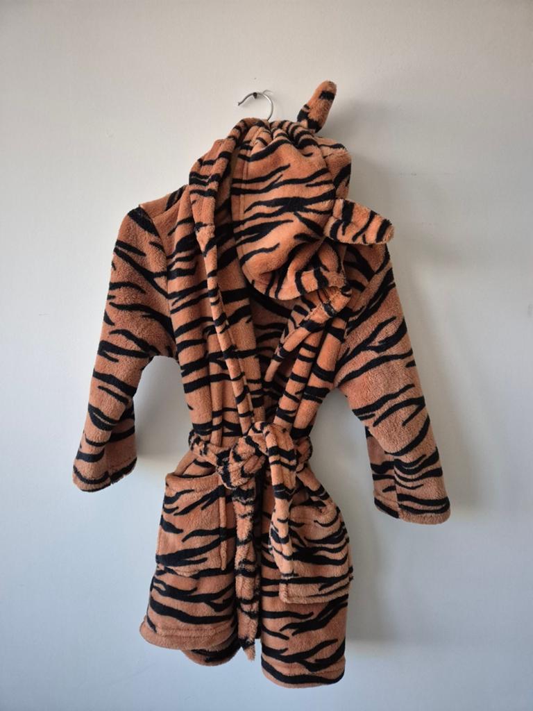 Hema Badjas Tijger maat 98-104, Kinderen en Baby's, Kinderkleding | Maat 92, Nacht- of Onderkleding, Jongen of Meisje, Ophalen of Verzenden