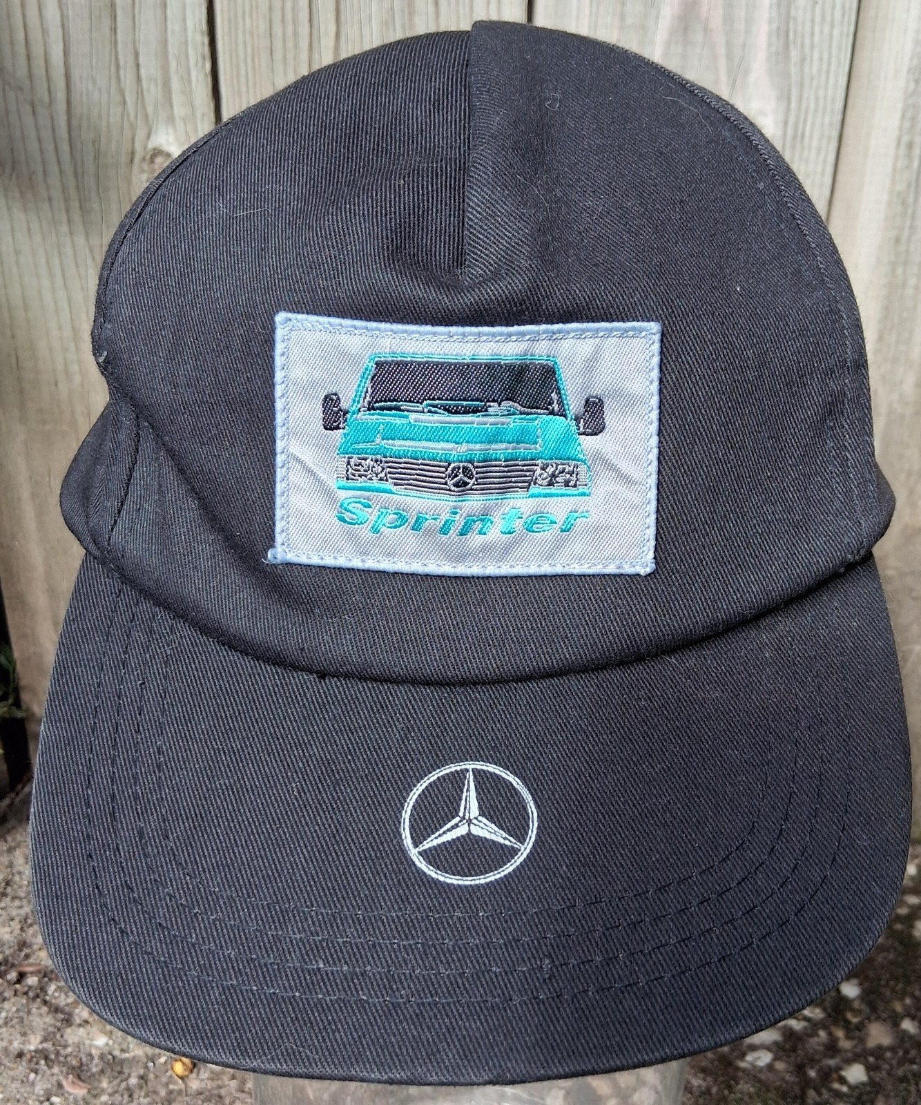 Mercedes Sprinter pet/ cap - Zwart met logo, Ophalen of Verzenden