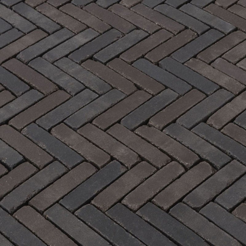 Zwart-Bruine Waaltjes Modena, op voorraad, Ophalen of Verzenden, Nieuw, Keramiek, Terrastegels
