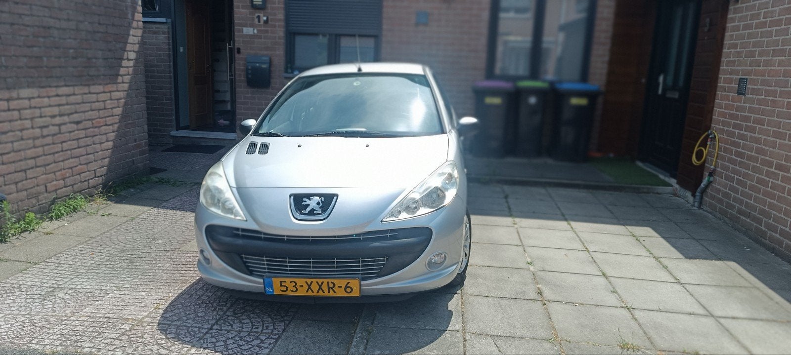 Peugeot 206+ 1.4 5D 2012 Grijs, Auto's, Peugeot, 206+, 4 cilinders, Origineel Nederlands, Handgeschakeld