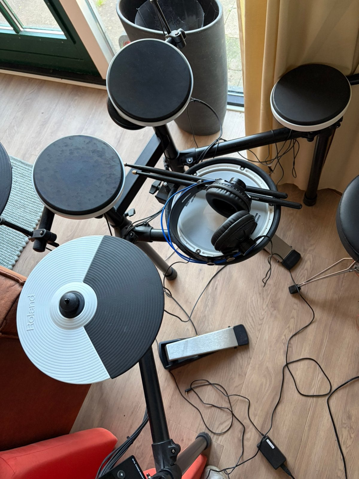Roland TD-02KV V-Drums Elektronisch Drumstel, Ophalen, Zo goed als nieuw, Roland, Elektronisch