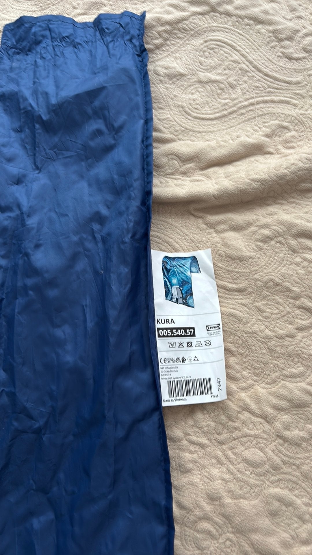 Kura bed tent - stick is broken gratis, Ophalen, Zo goed als nieuw, 180 cm of meer, 85 tot 100 cm