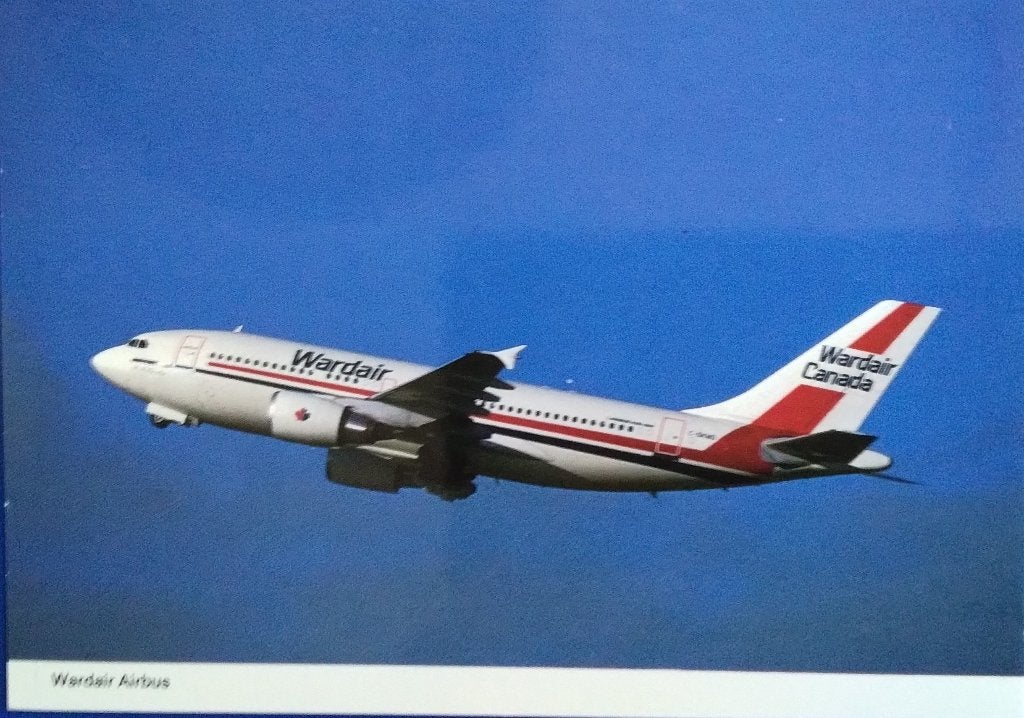 Wardair Airbus, Verzenden, 1980 tot heden, Ongelopen, Overige thema's