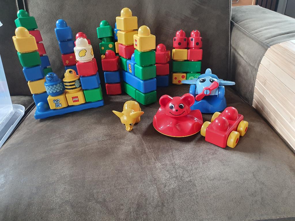 Doos DUPLO / PRIMO blokken, Ophalen of Verzenden, Gebruikt, Duplo