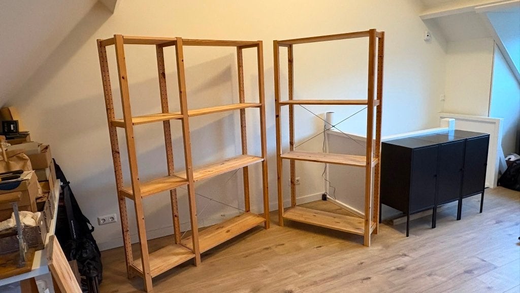 Ivar ikea kast modulair 2 stuks, Ophalen, Gebruikt