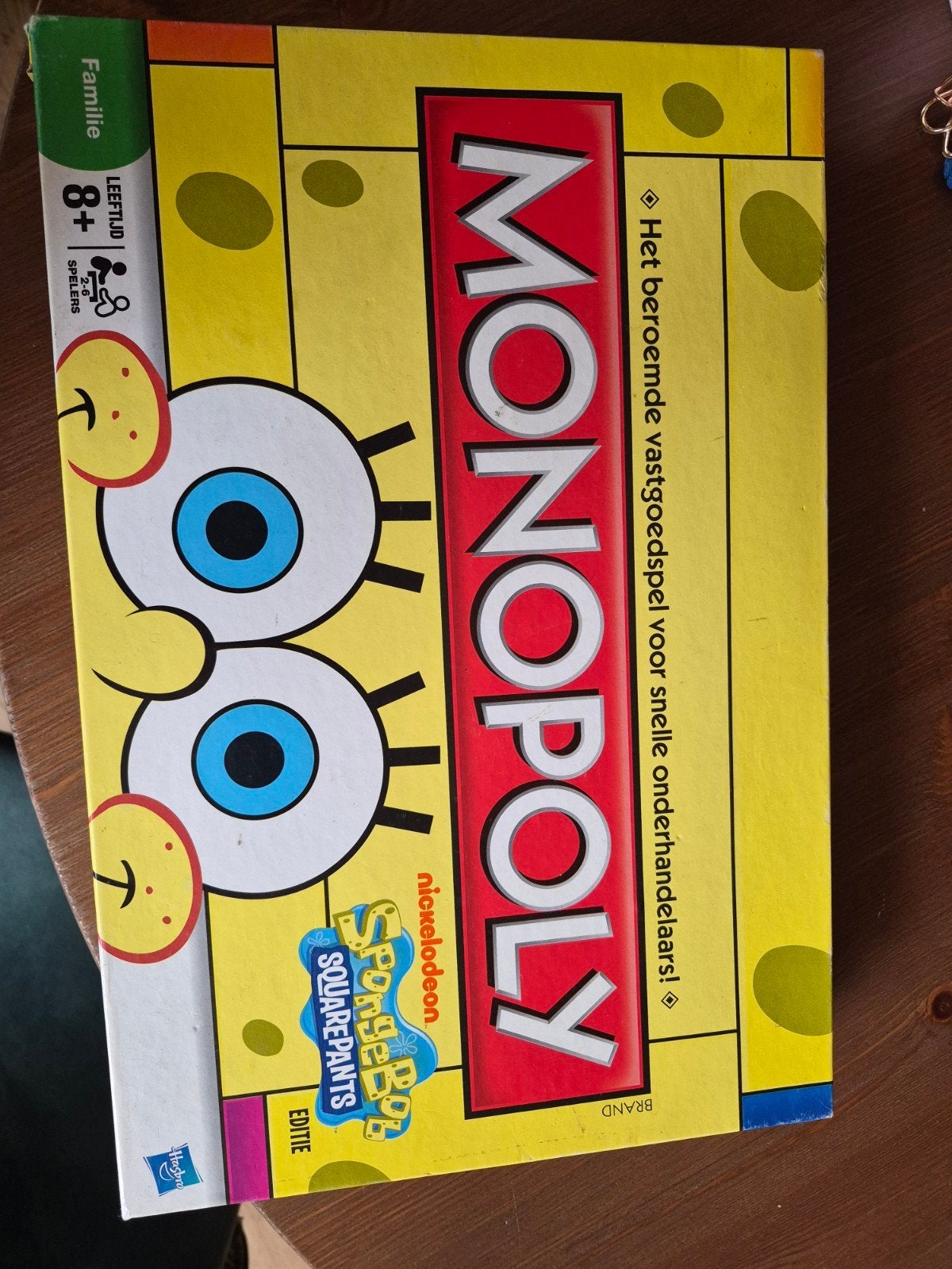 spongebob monopoly, Ophalen