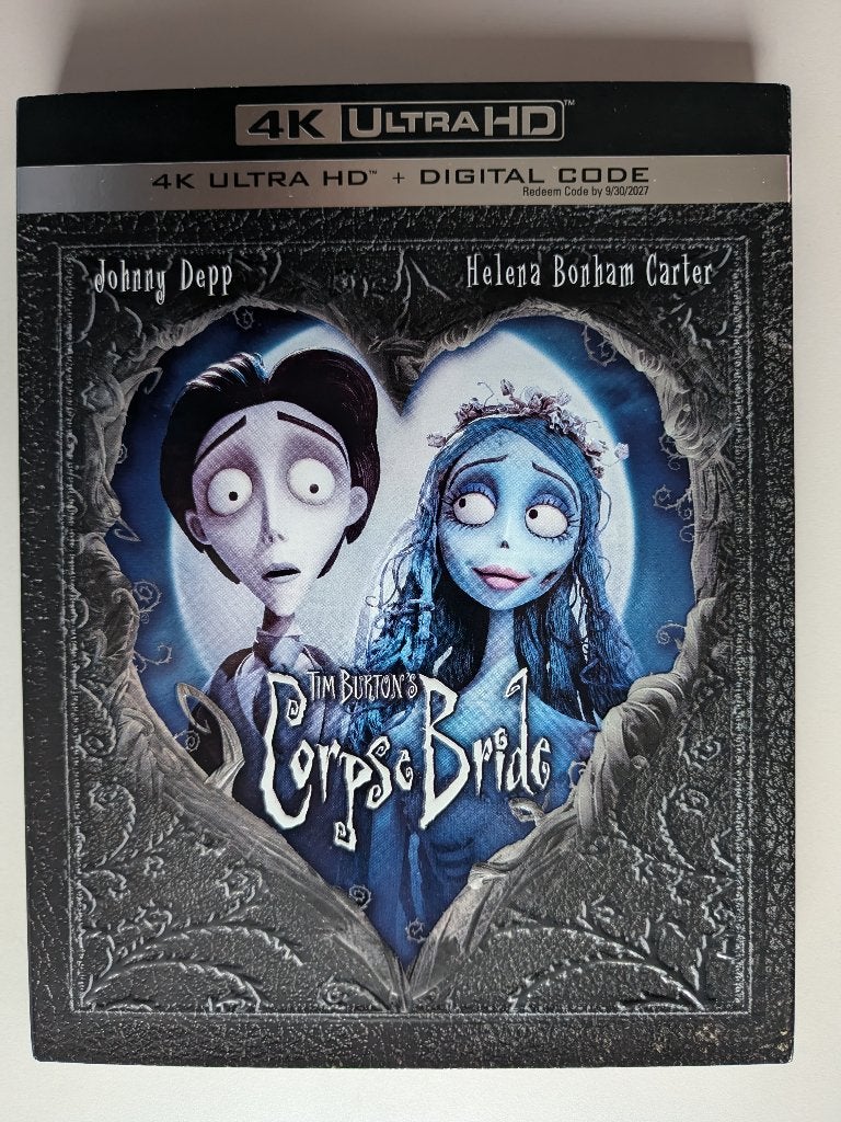 Corpse Bride 4K US import NLO 4K393419, Cd's en Dvd's, Ophalen of Verzenden, Nieuw in verpakking, Horror