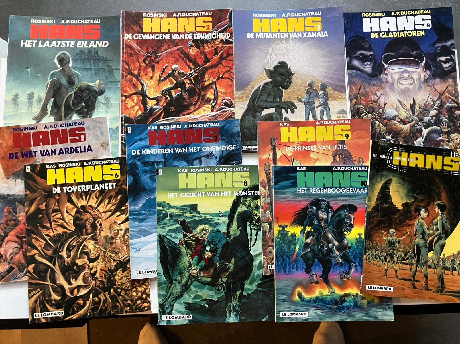 Hans door Rosinski - Complete serie (11 delen), Complete serie of reeks, Ophalen, Gelezen