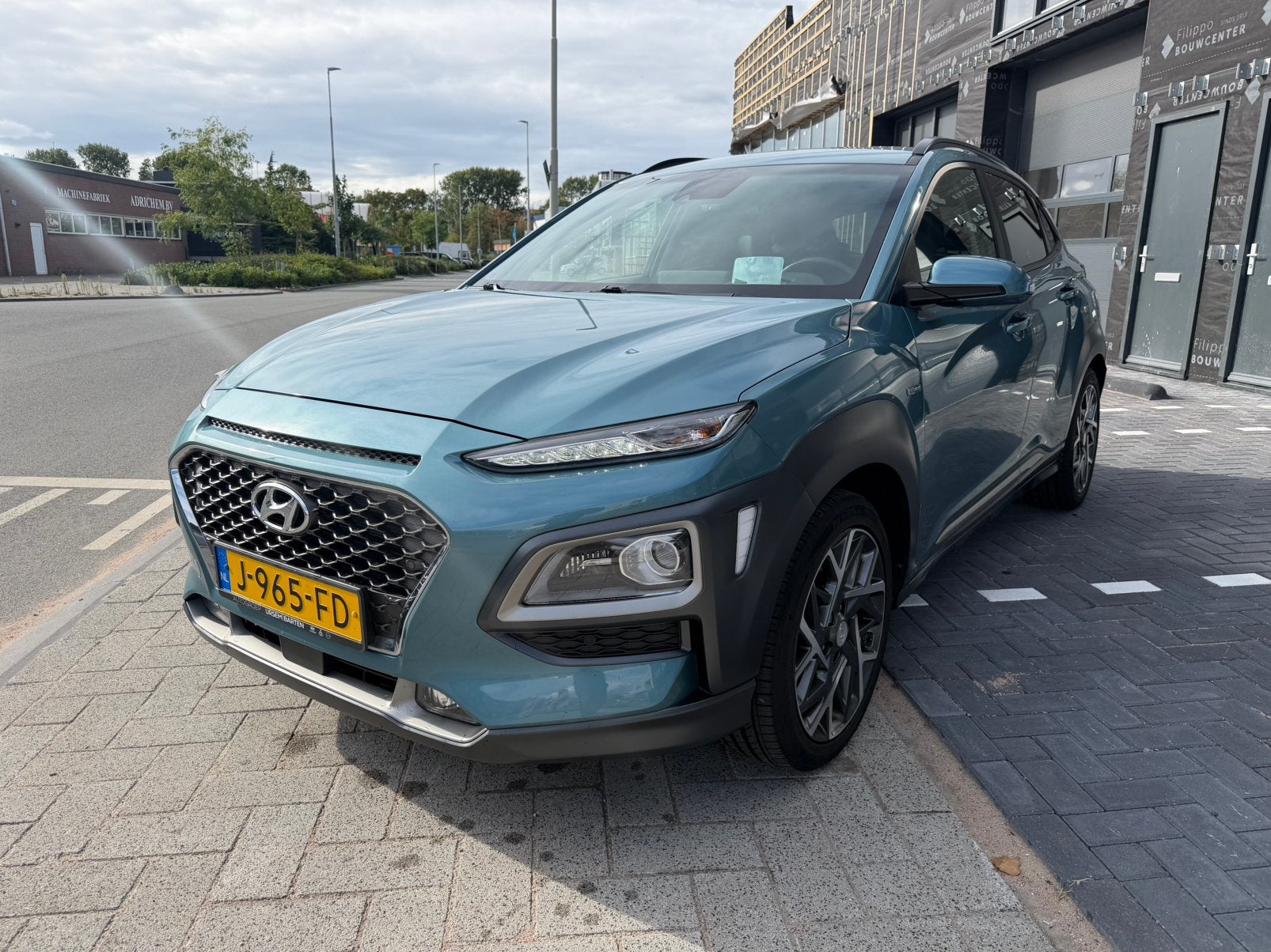 Hyundai Kona Hybrid 105pk 2WD 2020 Blauw, Auto's, Hyundai, Blauw, Origineel Nederlands, 75 €/maand, 19 km/l